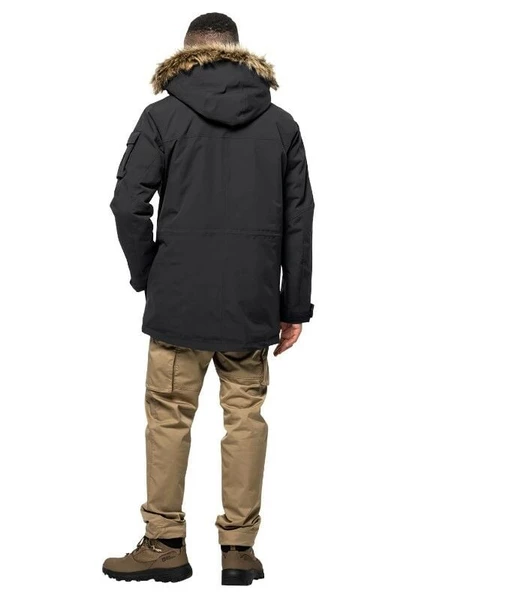 Jack Wolfskin Glacier Canyon Erkek Su Geçirmez Parka - 4