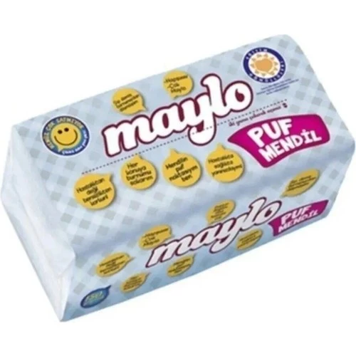 MAYLO PUF MENDİL 100 (TEK PAKET)