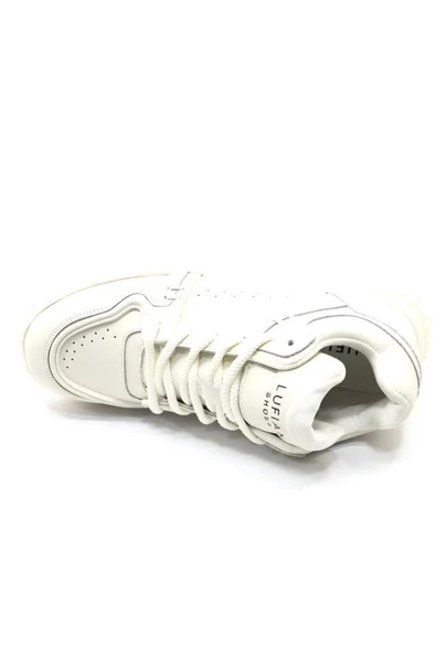 Lufian 112230206 Burton Erkek Yüksek Taban Deri Günlük Ayakkabı - 3