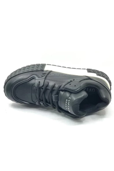 Lufian 112230206 Burton Erkek Yüksek Taban Deri Günlük Ayakkabı - 7