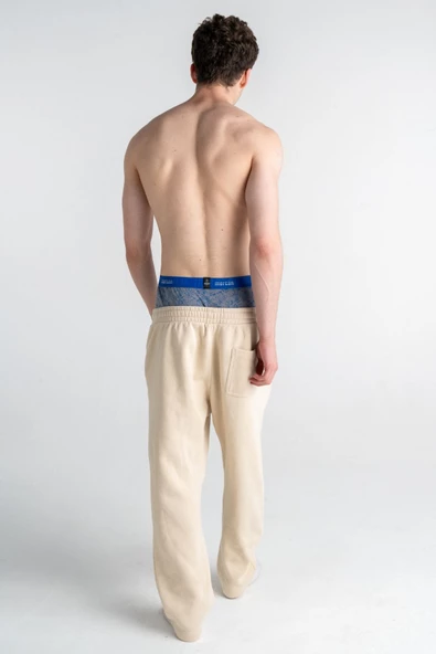 Mercan Erkek Desenli Likralı Pamuklu Esnek Boxer - (SEDEF BASKILI) - 2