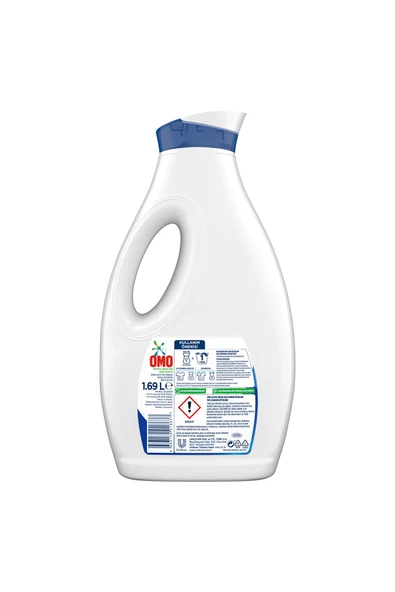 Omo Sıvı Çamaşır Deterjanı Active Fresh Beyazlar İçin Leke Çıkarıcı 1690 ml x3 - 7
