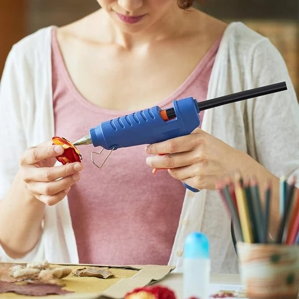 WellHise Siyah Kalın Silikon 10'lu Paket 11 mm. 22cm. - 4