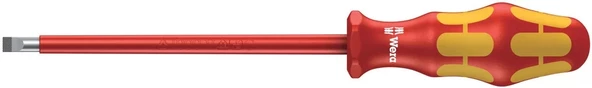 Wera 160 i VDE Yalıtımlı Düz Tornavida, 1.2 x 6.5 x 150 mm