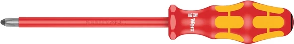 Wera 165 i PZ VDE Yalıtımlı Pozidriv Tornavida, PZ 3 x 150 mm
