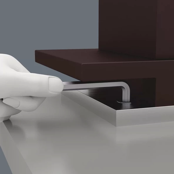 Wera 950/9 Hex-Plus 4 Allen Anahtar Set, metrik, Krom Kaplama - 3