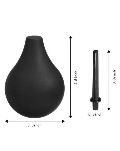 Anal Vajinal Duş Temizleyici Siyah 220ml - 2
