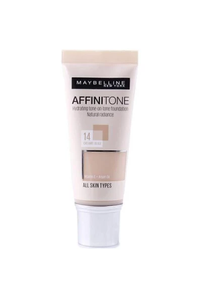 Maybelline New York Nemlendirme Etkili Fondöten - Affinitone Foundation No: 14 3600530427475