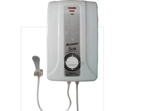 Artemis Lion 7000W Yüksek Verim Uzun Rezistans Elektrikli Şofben, Hemen Kargo - 2