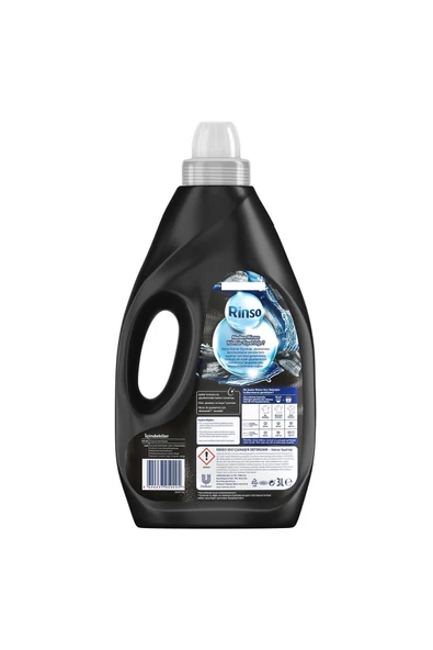 Rinso Kömür Siyahlığı Siyahlar için Sıvı Deterjan 3 x 3 L - 8