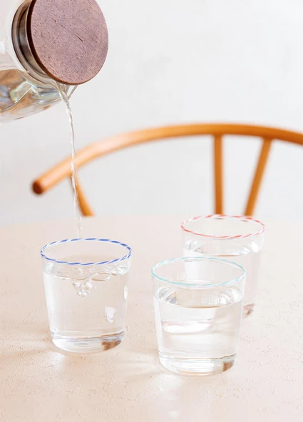 The Mia Borosilikat Su Bardağı Yeşil 320 ml BRD0132 - 2