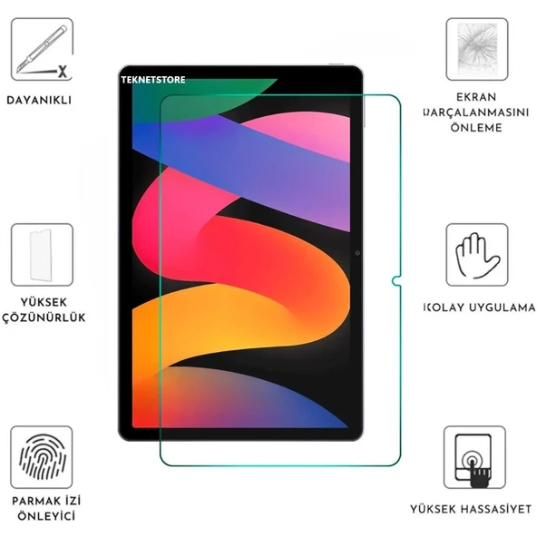 Honor Pad X9 11.5 inç 360° Dönebilen Standlı Tablet Kılıfı Ekran Koruyucu ve Kalem Seti Kırmızı  Kırmızı - 3