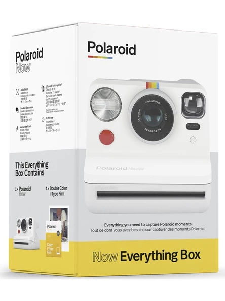 Polaroid Now Beyaz Instant Fotoğraf Makinesi ve Hediye Seti - 6