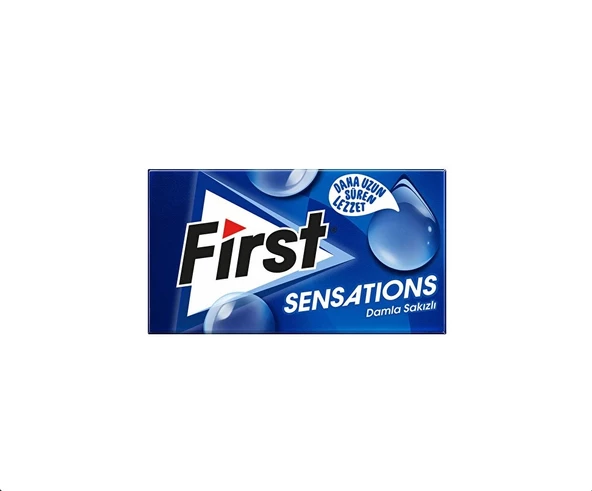 First Sensations Damla Sakızı Aromalı Şekersiz Tatlandırıcılı Sakız 3'lü Paket - 2
