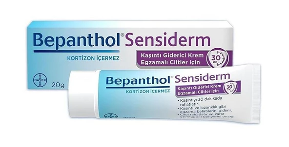 Bepanthol Sensiderm 20 gr Egzama ve Kaşıntı Giderici Krem