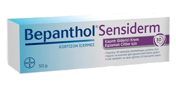 Bepanthol Sensiderm 50 gr Egzama ve Kaşıntı Giderici Krem