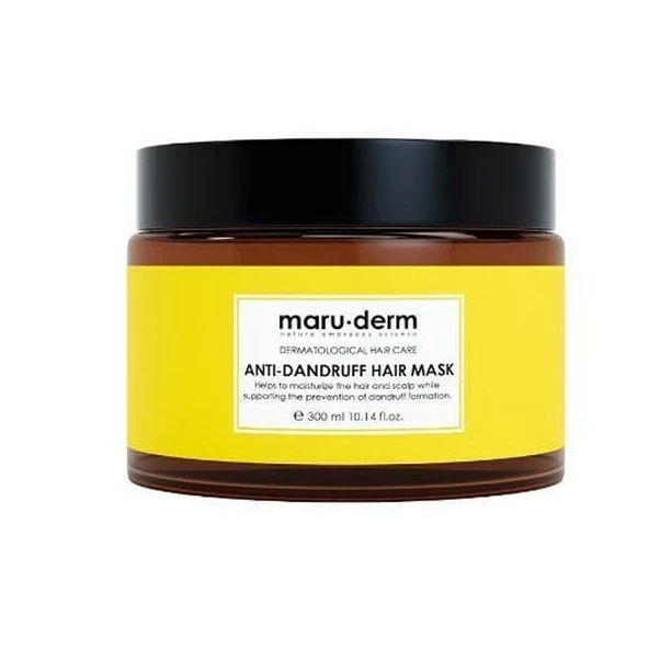 Maru.derm Anti Dandruff Hair Mask Kepeğe Karşı Etkili 300 ml