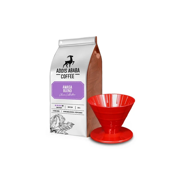 Addis Ababa Coffee Awasa Blend ve V60 Dripper