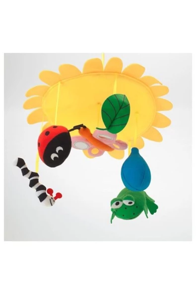 IKEA Klappa Dönence Yumuşak Bebek Oyuncak Sarı - 3