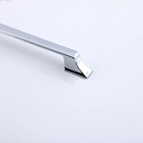 Mostar 224 mm Krom Gümüş Renk Metal Kulp Mobilya Çekmece Mutfak Dolabı Dolap Kulpları Kulb 22.4 cm - Resim 7