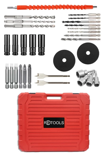 RETOOLS 4 LÜ SET KIRMIZI HK SINIRLI SAYIDA! - 2