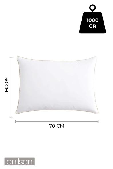 2'li Nano Jel Yastık, 50x70cm - Otel Yastığı - Sağlıklı Uyku Için En Iyi Yastık Seçeneği - 4