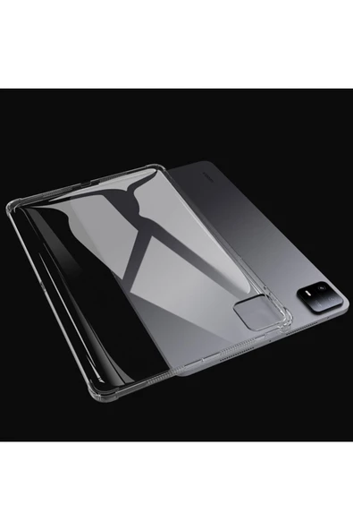 Xiaomi Pad 6 / 6 Pro 11'' Inç 2023 6 Gb/8 Gb/128 Gb Uyumlu Şeffaf Koruyucu Tablet Kılıfı - 3