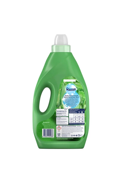Rinso Aloe Vera Renkliler için Sıvı Deterjan 3 x 3 L - 8