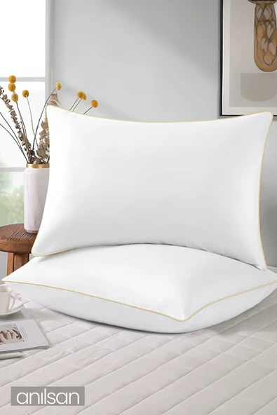 2'li Nano Jel Yastık, 50x70cm - Otel Yastığı - Sağlıklı Uyku Için En Iyi Yastık Seçeneği - 4
