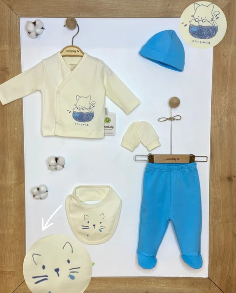 ciccimbaby 5 Lİ FİSH FRİENDSHİP ZIBIN SETİ