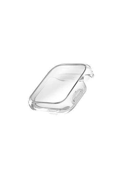 Apple Watch 42mm Uyumlu Grade Hybrid Serisi Şeffaf Kılıf Kasa Ve Ekran Koruyucu 360 Tam Koruma Kapak  Clear - 2