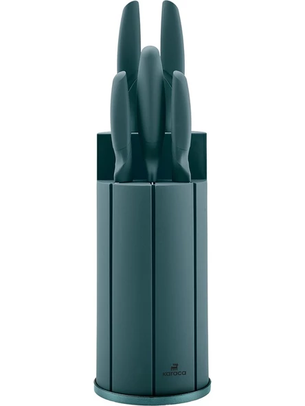 Karaca Proofcut Green 6 Parça Standlı Bıçak Seti - 4