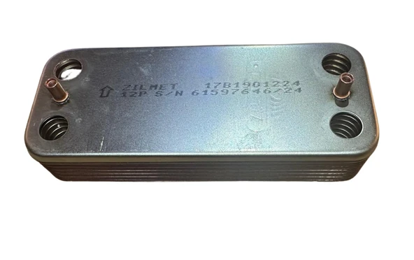 PLAKA EŞANJÖR ZILMET 12 PLAKA VIESSMAN 1D YENİ SERENA 17B1901224 154 MM