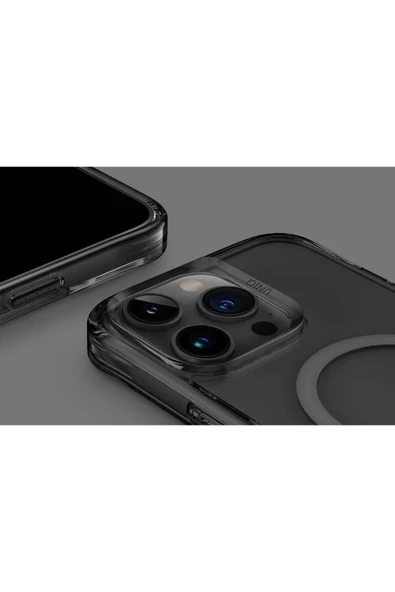 Iphone 16 Pro Max Uyumlu Kılıf Lifepro Xtreme Serisi Anti-fingerprint/magsafe Özellik (MAGCLİCK™)  Smoke - 3