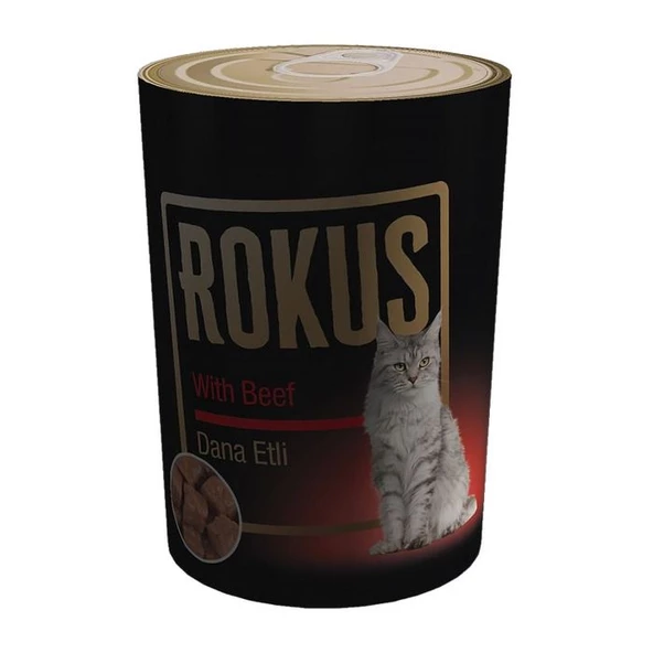 Pet Garden Rokus Dana Etli Kedi Konservesi 410 Gr