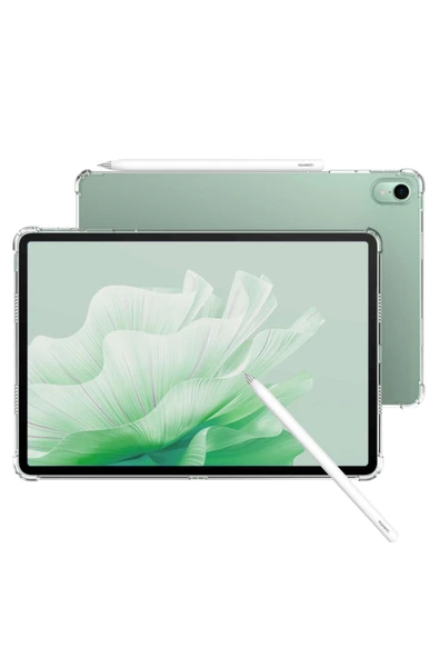 Huawei Matepad Air 6GB/8GB 128GB 11.5'' Inç 2023 Uyumlu Şeffaf Koruyucu Tablet Kılıfı - Resim 4