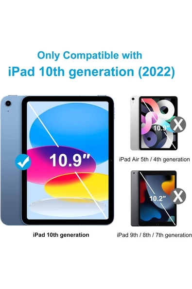 Ipad 10. Nesil 10.9 2022 Ekran Koruyucu Kağıt Hisli Özel Çizim Paperlike Nano Ekran Koruma - 2