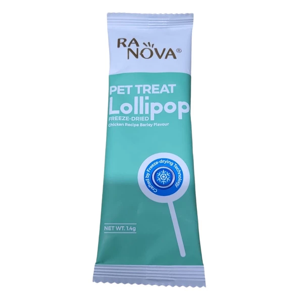 Ranova Kediler İçin Lolipop Ödül Maması Tavuklu & Buğday Lezzetli 1.4 Gr