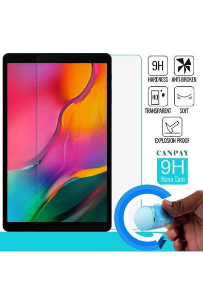 Samsung Galaxy Tab S6 Lite P610 Uyumlu Ekran Koruyucu Hd* Esnek Nano Cam Film