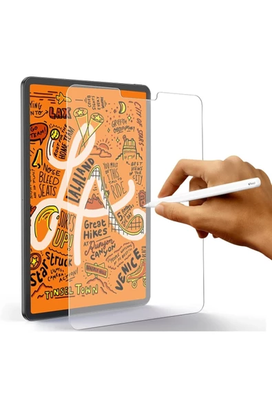 Apple Ipad 10.nesil 2022 10.9" Inç Uyumlu Paperlike Nano Kırılmaz Ekran Koruyucu Kağıt Hissli - 3