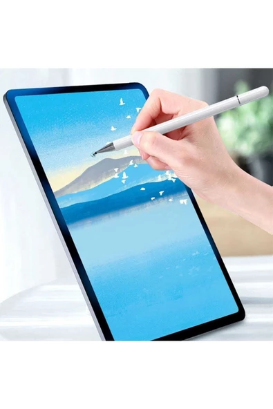 Galaxy Tab A8 10.5 Sm-x200 Uyumlu Dokunmatik Kalem Tablet Ve Telefon Için Çizim Kalemi - 3