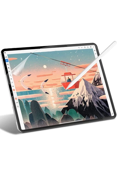 Apple Ipad 10.nesil 2022 10.9" Inç Uyumlu Paperlike Nano Kırılmaz Ekran Koruyucu Kağıt Hissli - 4