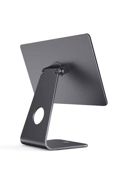 Apple Ipad Pro 6. Nesil M2 2022 12.9 Inç Tablet Uyumlu Manyetik Yapışan Tablet Tutucu Masaüstü - 3