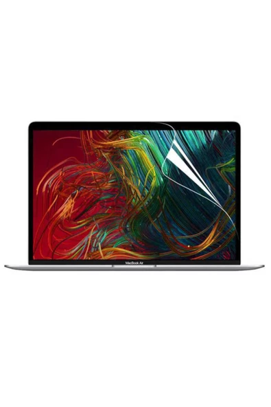 Macbook 13.3' Pro 2020 A2251-a2289-a2338-a1706-a1708-a1989-a2159 Şeffaf Ekran Koruyucu - Resim 4