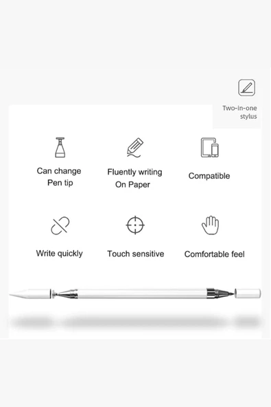%100 Orijinal Lenovo Tab M10 Plus Dokunmatik Ekran Kalemi Yedek Uç Hediyeli - 4