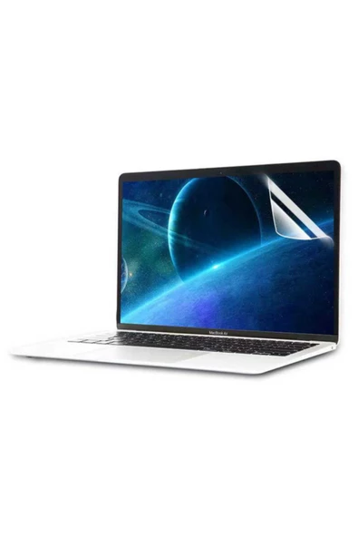 Macbook 13.3' Pro 2020 A2251-a2289-a2338-a1706-a1708-a1989-a2159 Şeffaf Ekran Koruyucu - Resim 5
