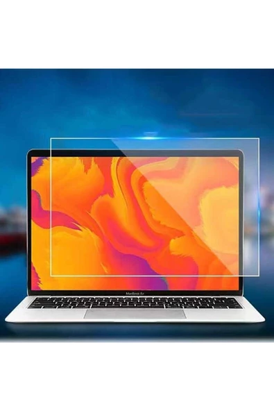 Macbook Air 13.6" 2022 (m2 Çip) A2681 Uyumlu Ekran Koruyucu Jelatin Esnek Cam Tam Uyum