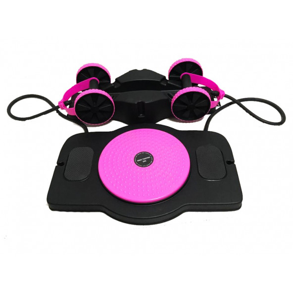 Leyaton Egzersiz Spor Aleti 5 Fonksiyonlu Twister Pembe - 2