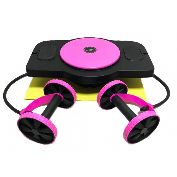 Leyaton Egzersiz Spor Aleti 5 Fonksiyonlu Twister Pembe - 5