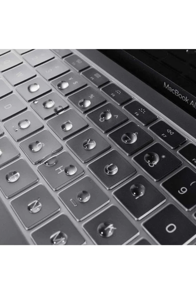 Macbook Pro 13 Inc 2020 M1-m2 A2338 /a2251 / A2289 Ile Uyumlu Türkçe Q Klavye Silikon Koruyucu Kılıf - 3